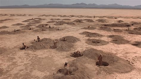 Where was the movie Holes filmed and how did the desert landscape influence the characters' development?